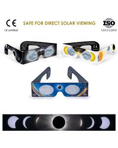 Solar / Eclipse Viewer AstroSolar® Silver/Gold (verschiedene Designs / Mengen)